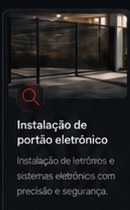 Instalação de portão eletrônico